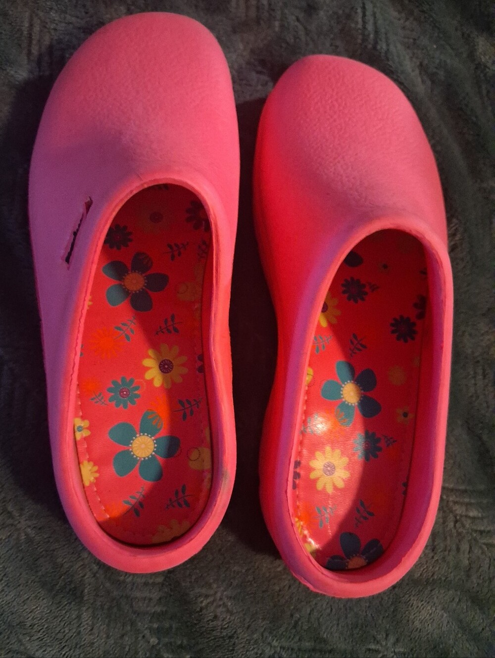 Pink Garden Clogs Size M